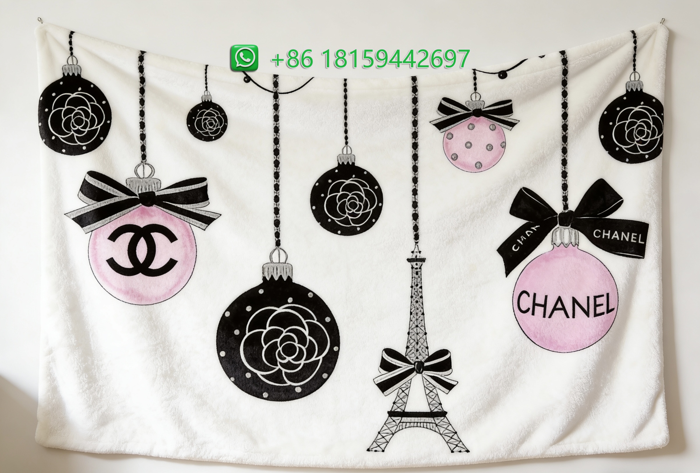 Chanel Throw Blankets